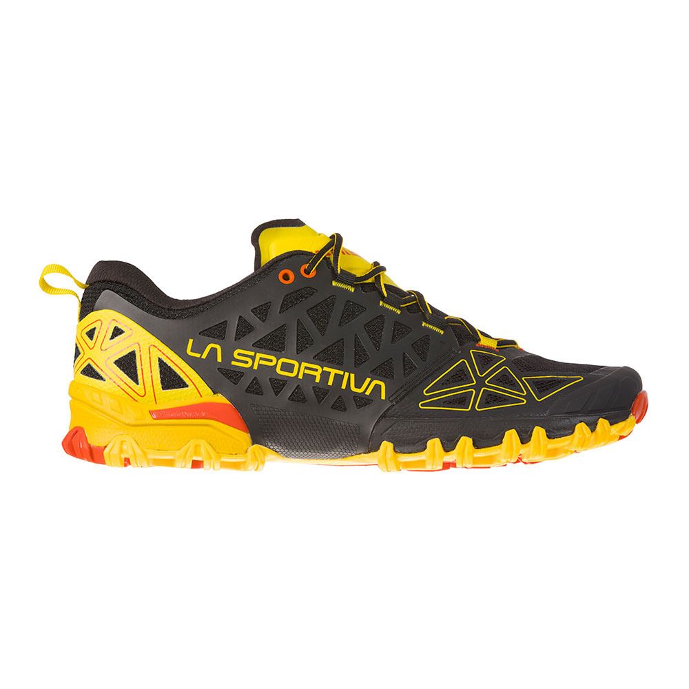 La Sportiva BUSHIDO II - Chaussures de trail Homme black/yellow