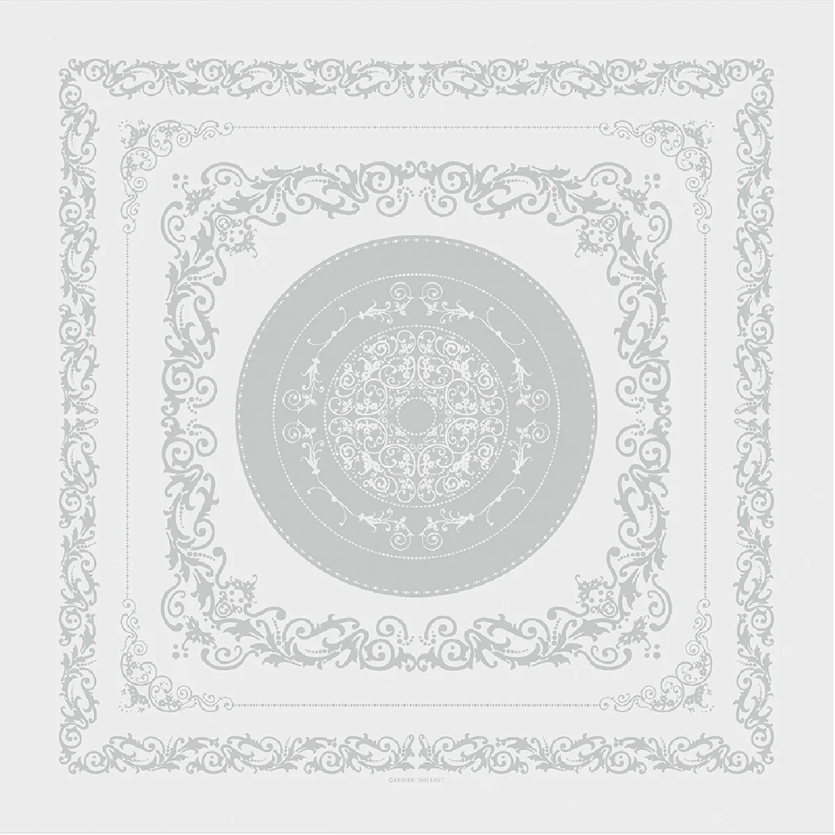 Nappe ronde antitache déperlant pur coton Diam. 235 cm Garnier Thiebau