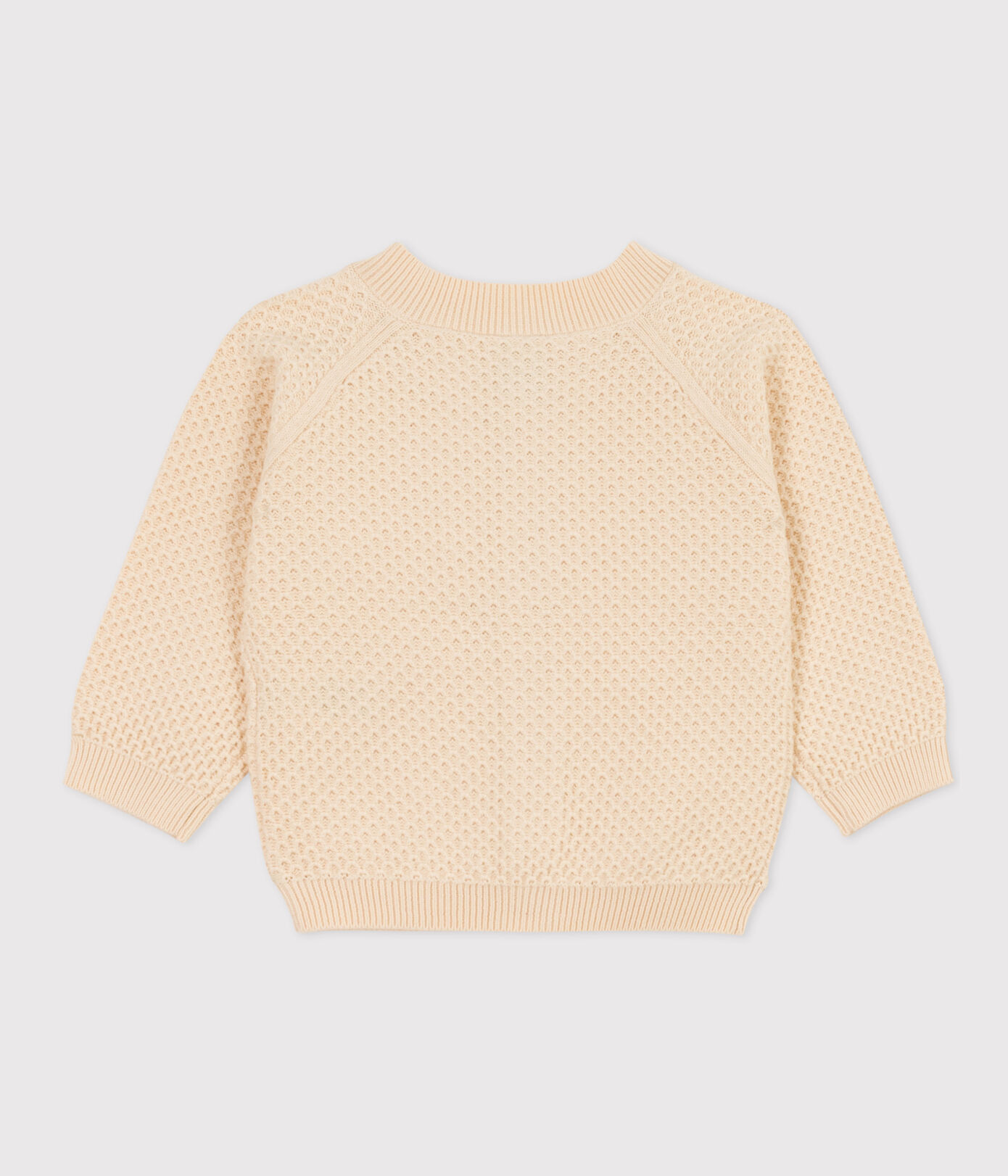 Cardigan bébé en tricot de coton