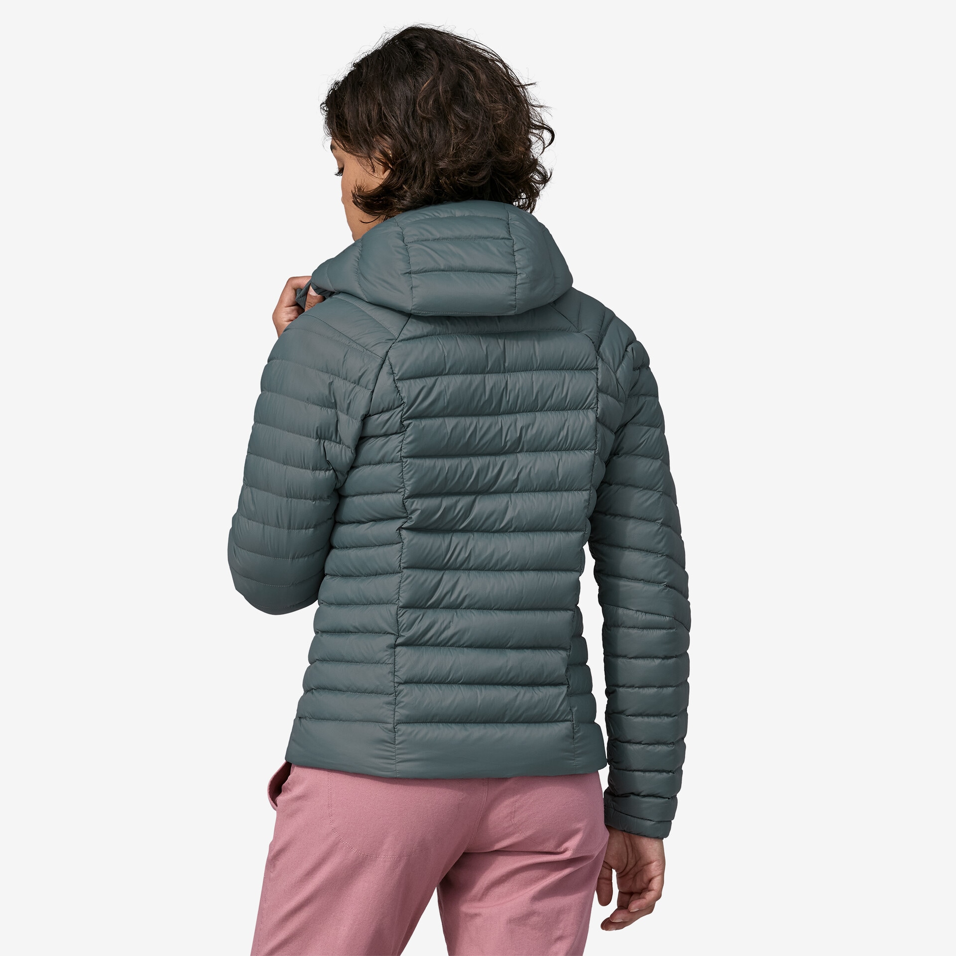 Patagonia Down Sweater Hoody, Dame<br>Varm, behagelig og lett dunjakke!