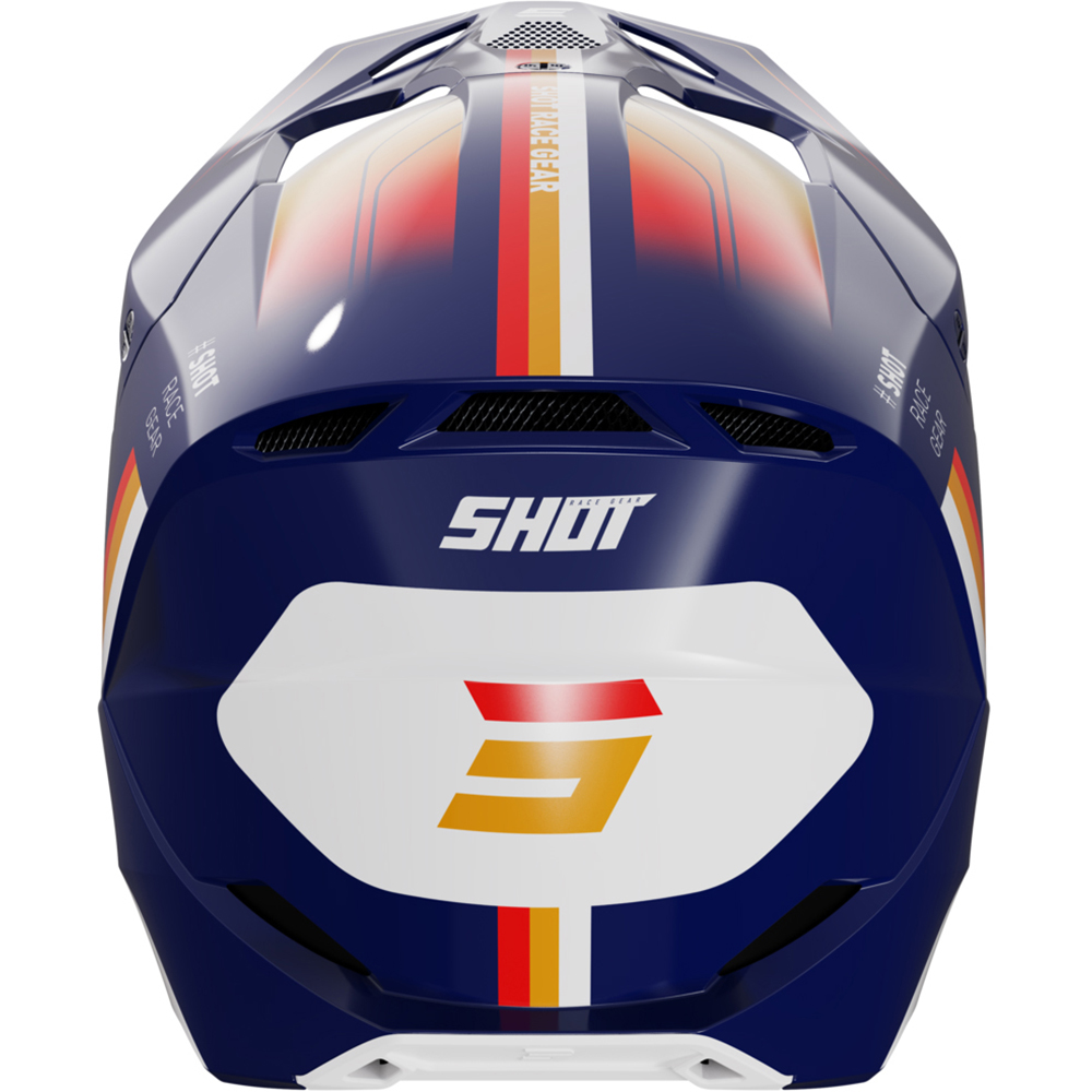 Shot - Casque Furious Aim Bleu / Blanc / Orange / Jaune / Brillant