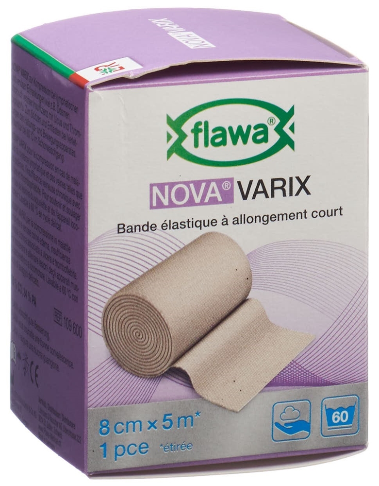 FLAWA Varix Kurzzugbinde 8cmx5m 1 Stk