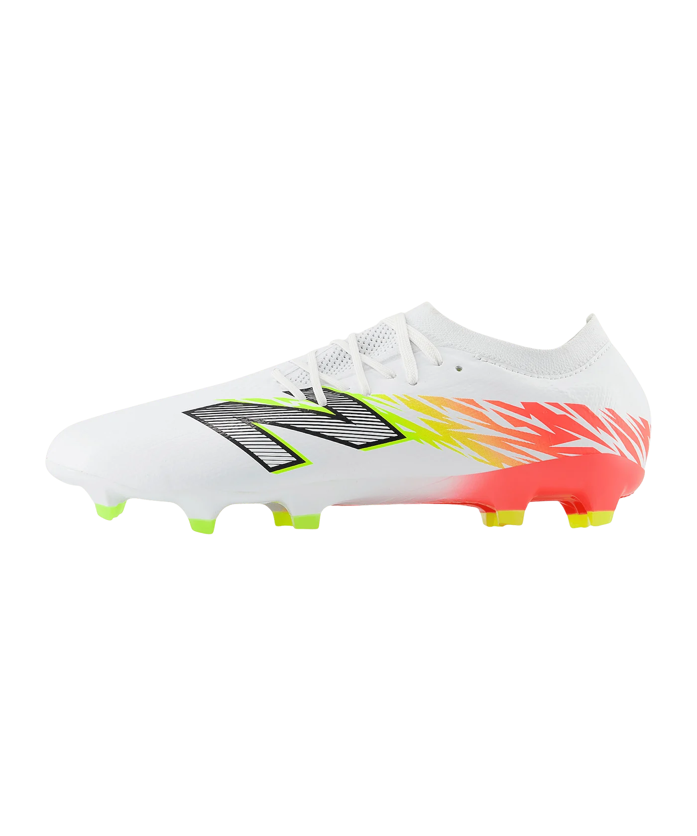 New Balance Furon Pro V8 FG Flash Point Weiss FIB8