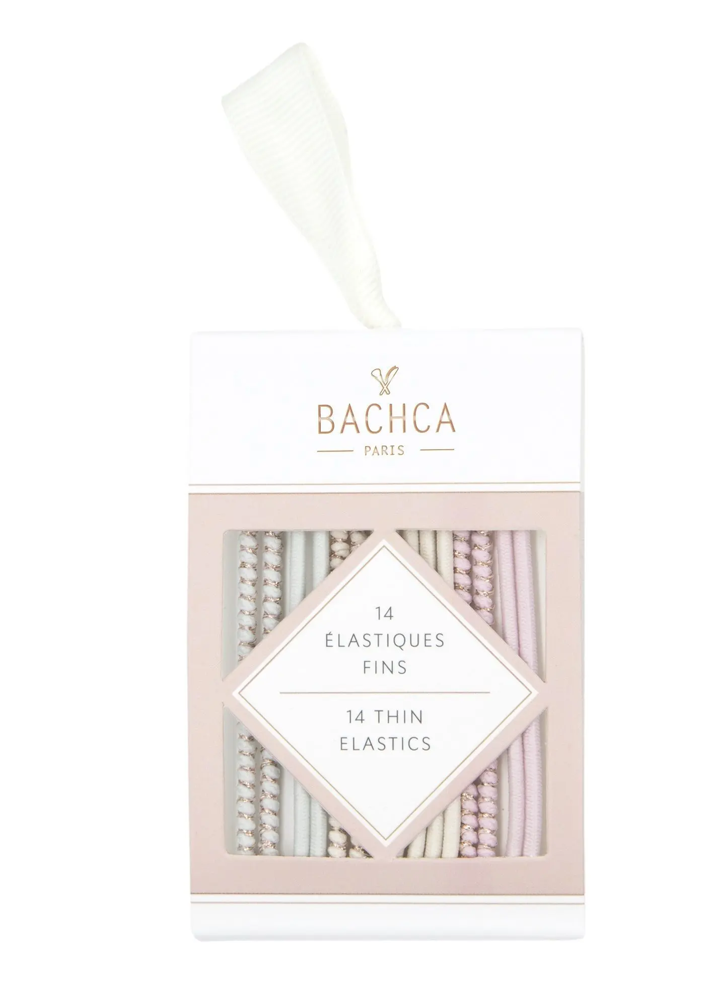 Bachca - BACHCA Elastiques Fins Couleur x14- Élastique, barrette et pince
