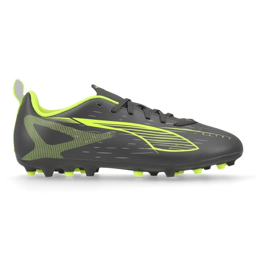 PUMA Ultra 5 Play MG Audacity - Matte Aged Silver/Jaune/Argenté Enfant