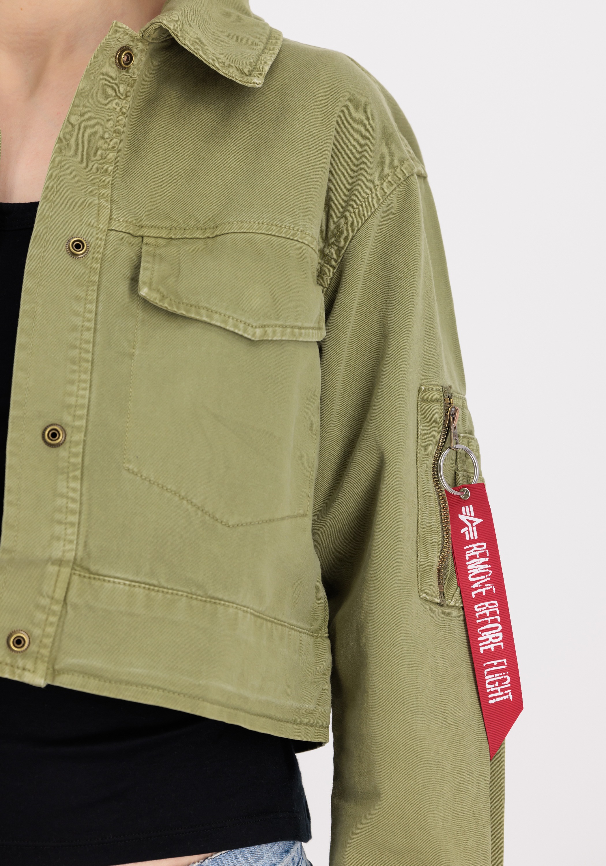 Alpha Industries Bomberjacke »Deck Jacket Cropped Wmn«