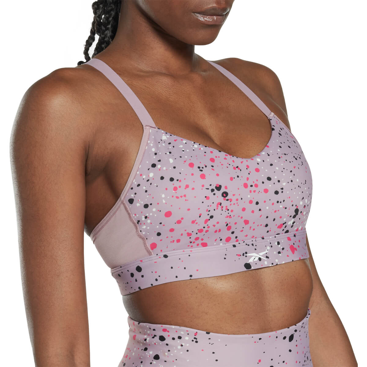 Reebok Lux Strappy Yoga Medium Support Sports BH Dame