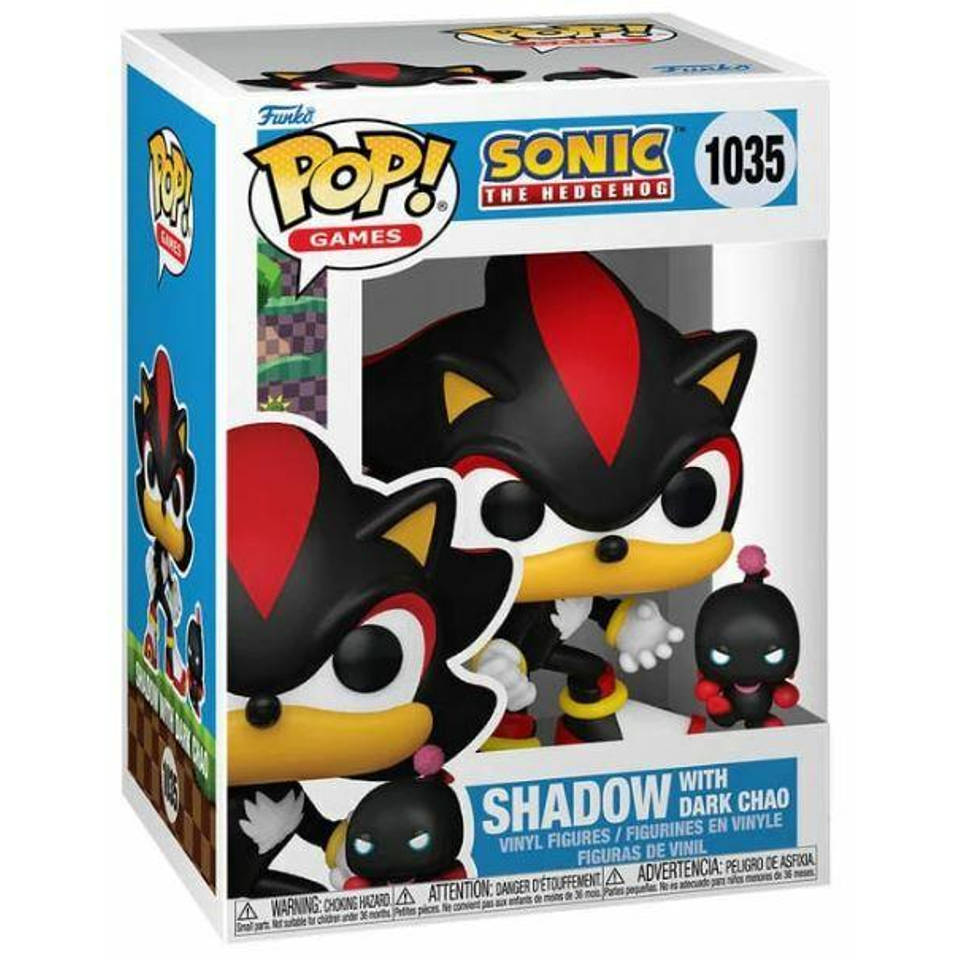 Funko Pop! figuur Sonic the Hedgehog Shadow met Dark Chao