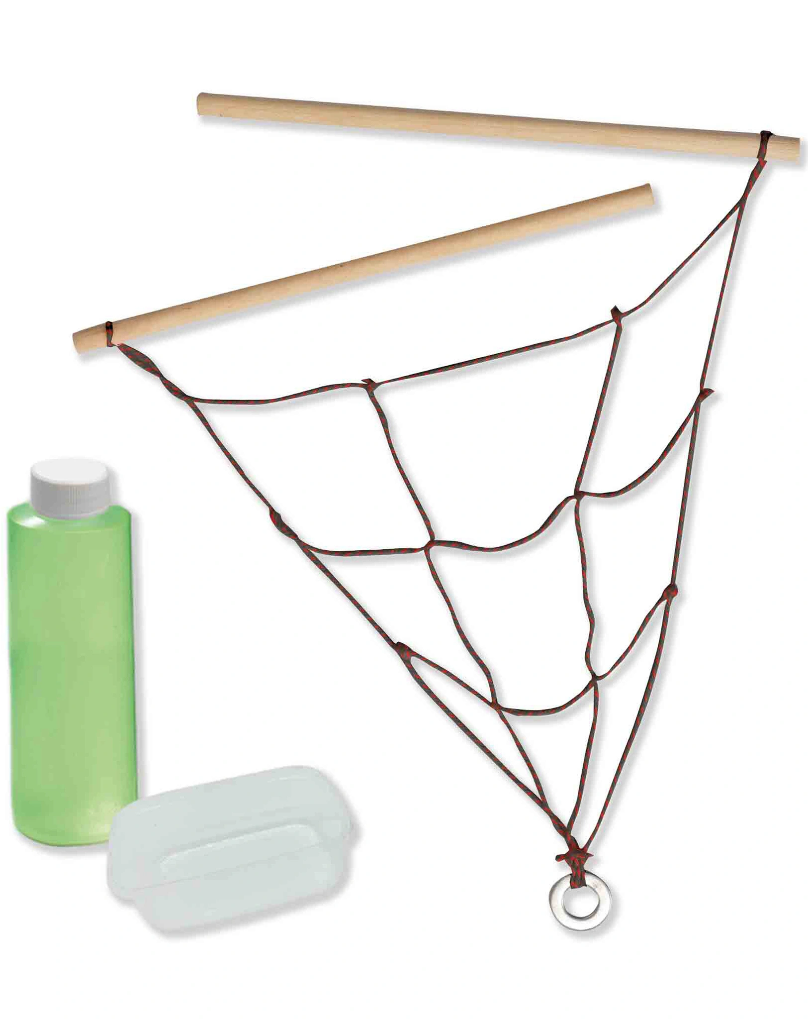 Seifenblasen-Set SPINNENNETZ