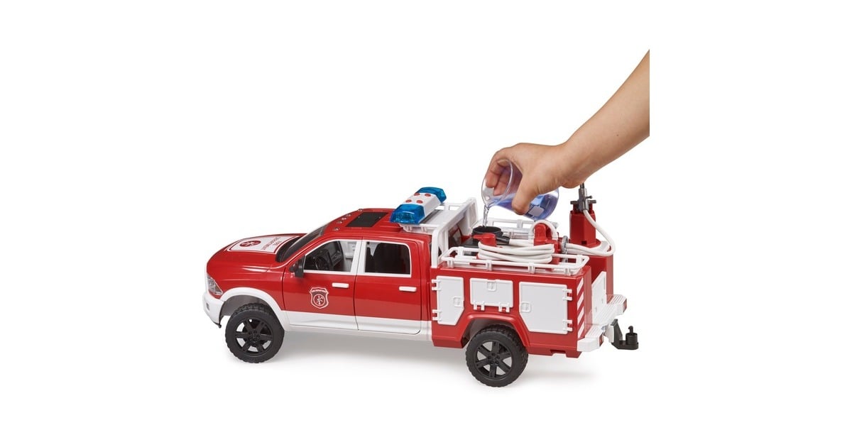 bruderRAM 2500 brandweerwagen met licht en geluid Modelvoertuig  (02544)