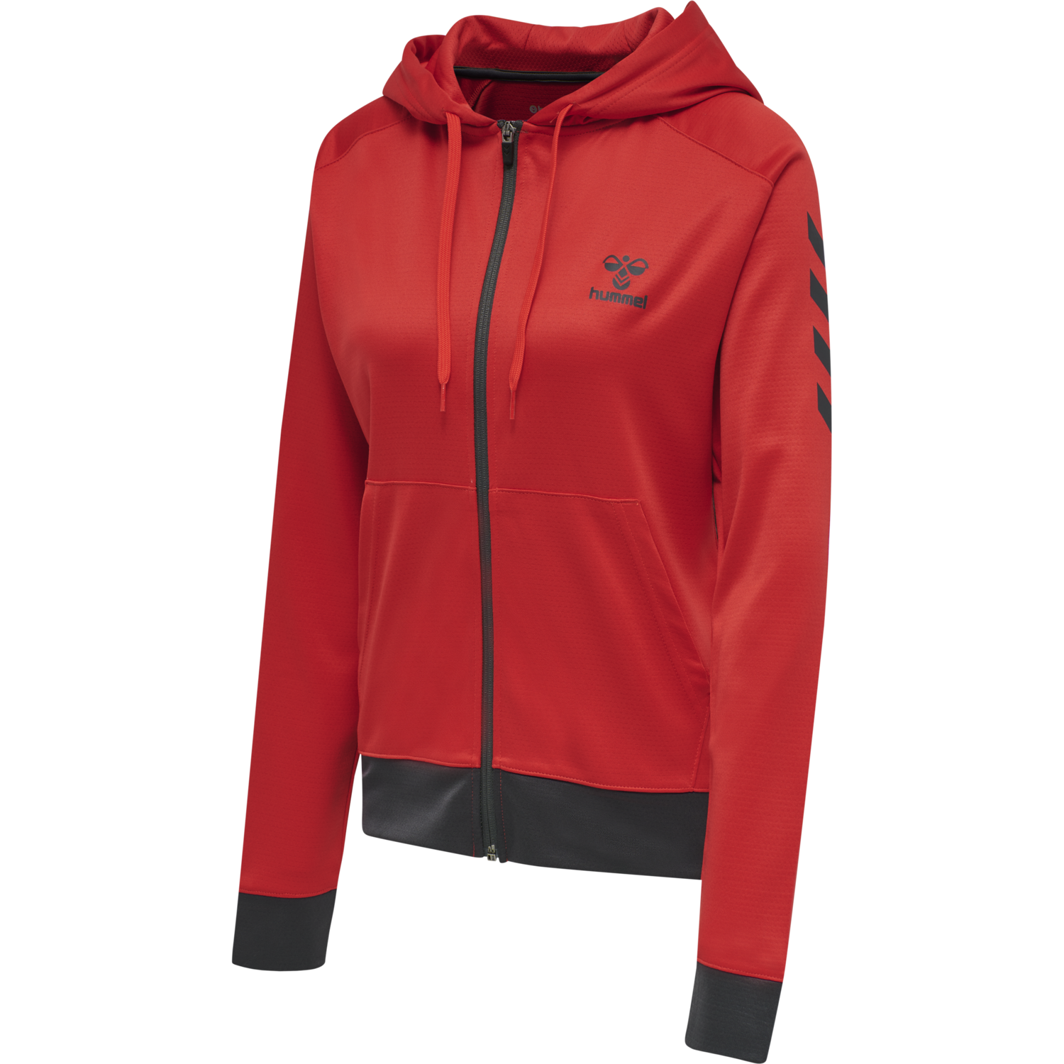 hmlACTION POLY ZIP HOODIE WOMAN