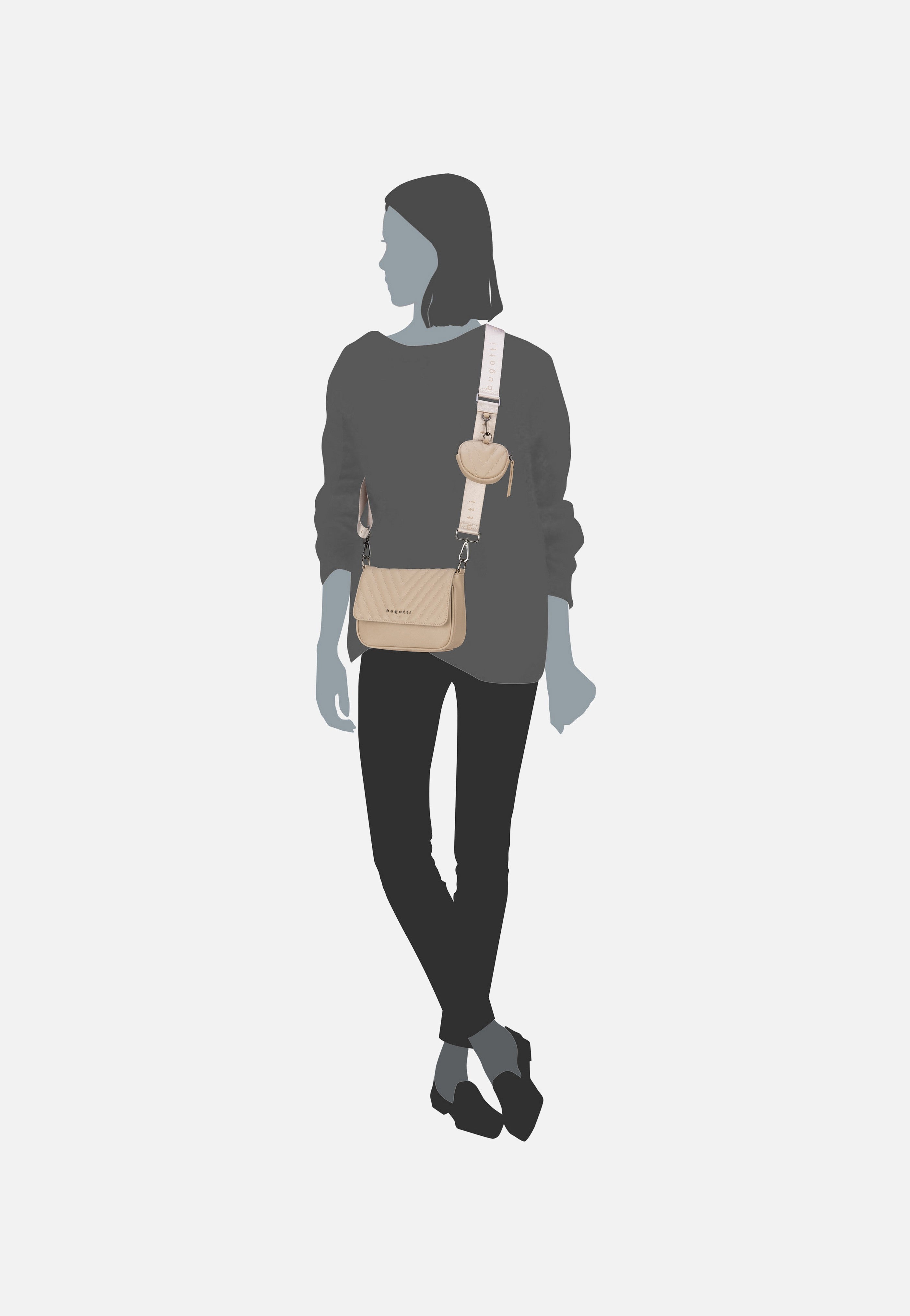 Sira Beige - Crossbody Bag