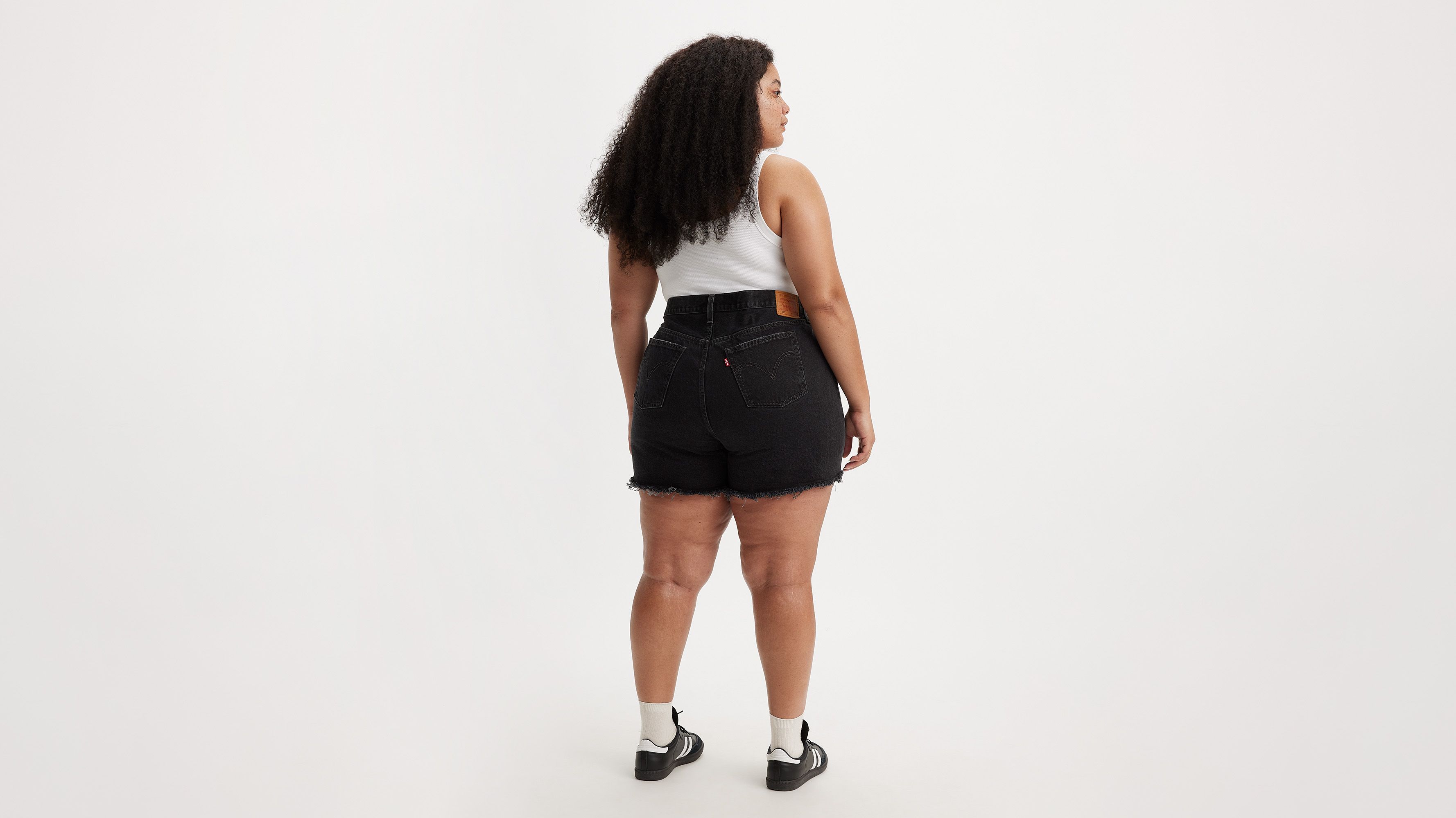 Short 501® Levi's® Original (Grandes tailles) - Stowaway Plus - Noir