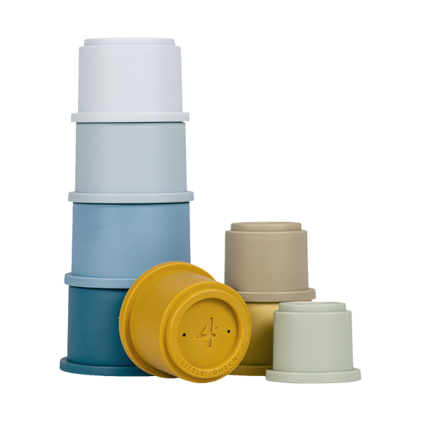 Little Dutch Stapelbekers Blauw