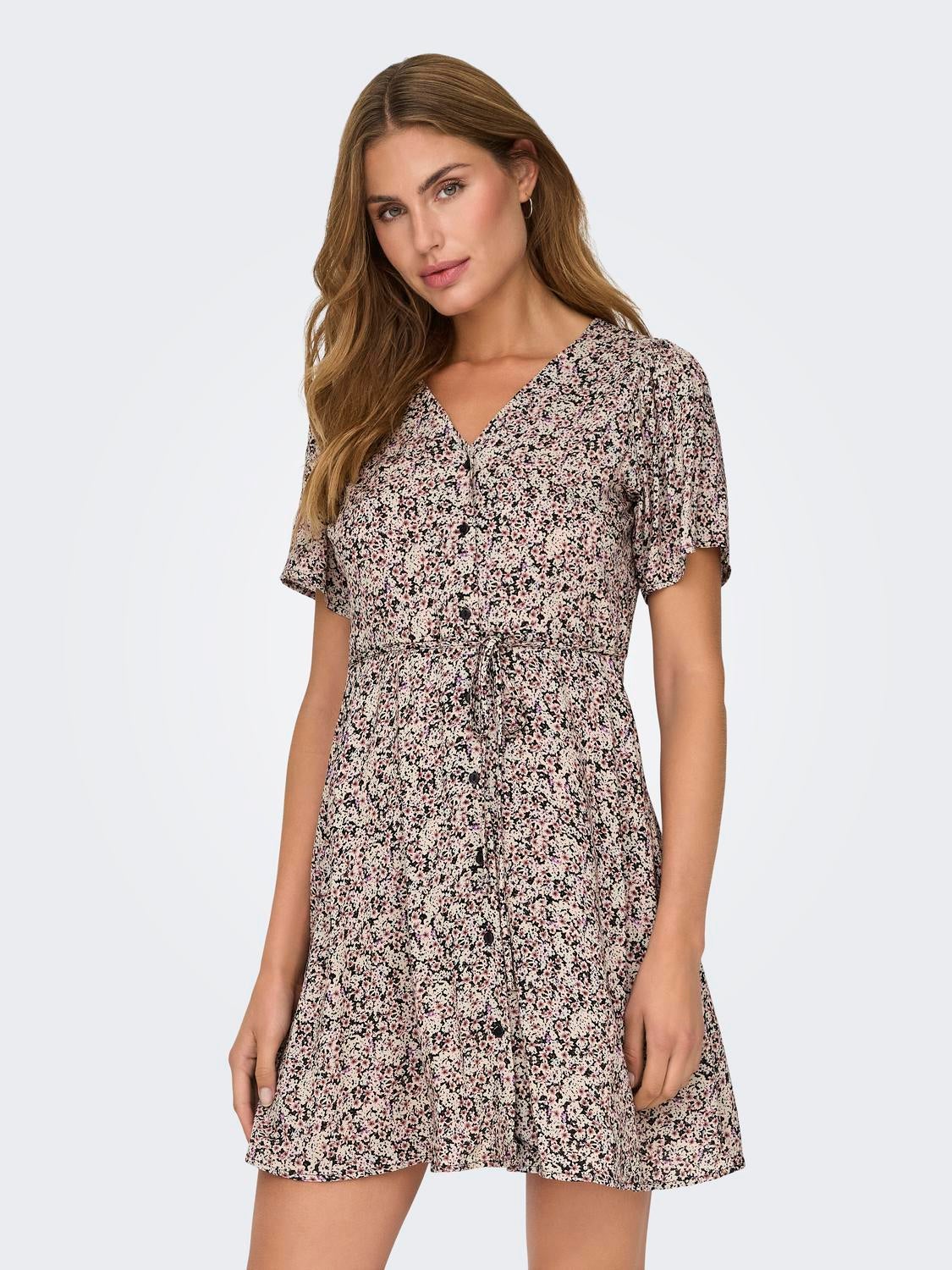 ONLEVIDA Kurzes Kleid Rainy Day
