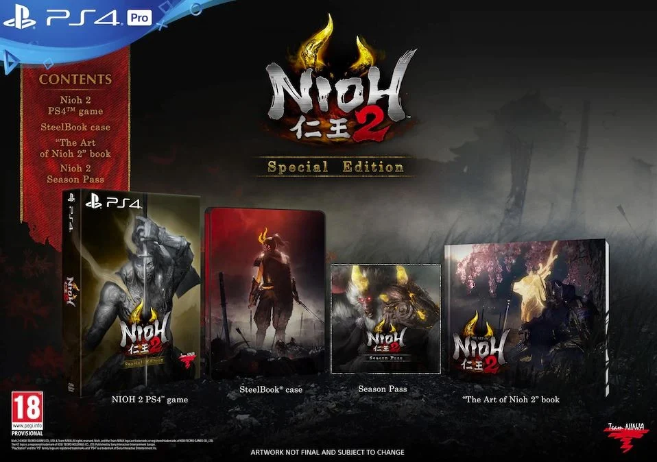 Nioh 2 - Special Edition (Nordic)- PlayStation 4
