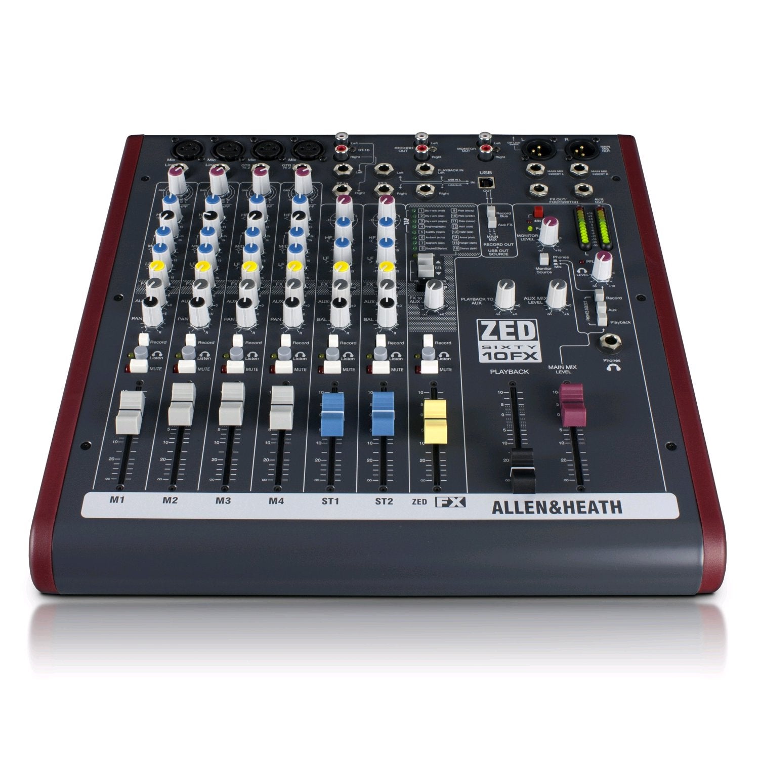 Allen & Heath ZED60-10FX analoog mengpaneel