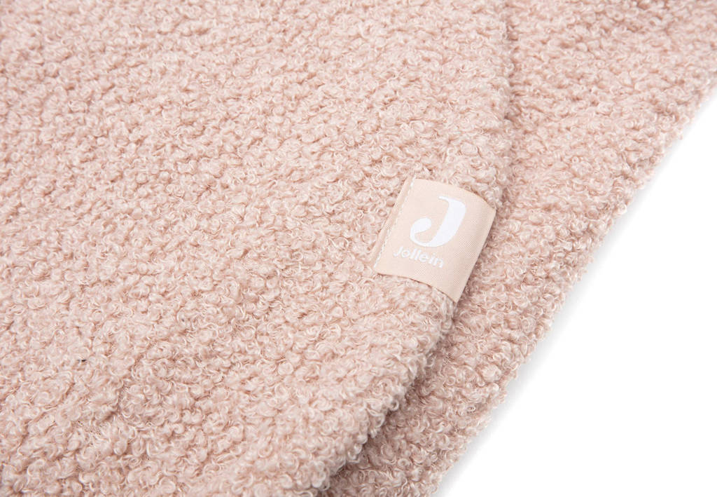 universele wikkeldeken Bear Boucle voor auto 100x105 cm - Wild Rose