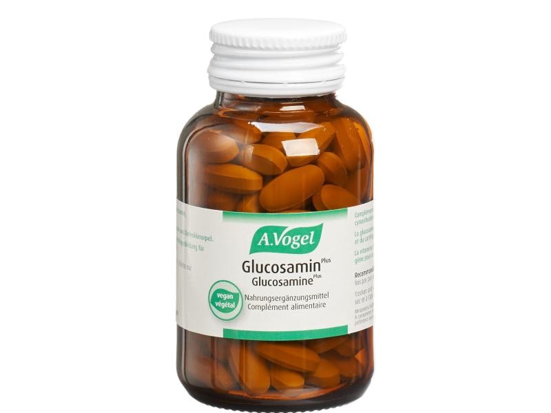 A. Vogel Glucosamin Plus 60 Tabletten Vegane Nahrungsergänzung mit Glucosamin