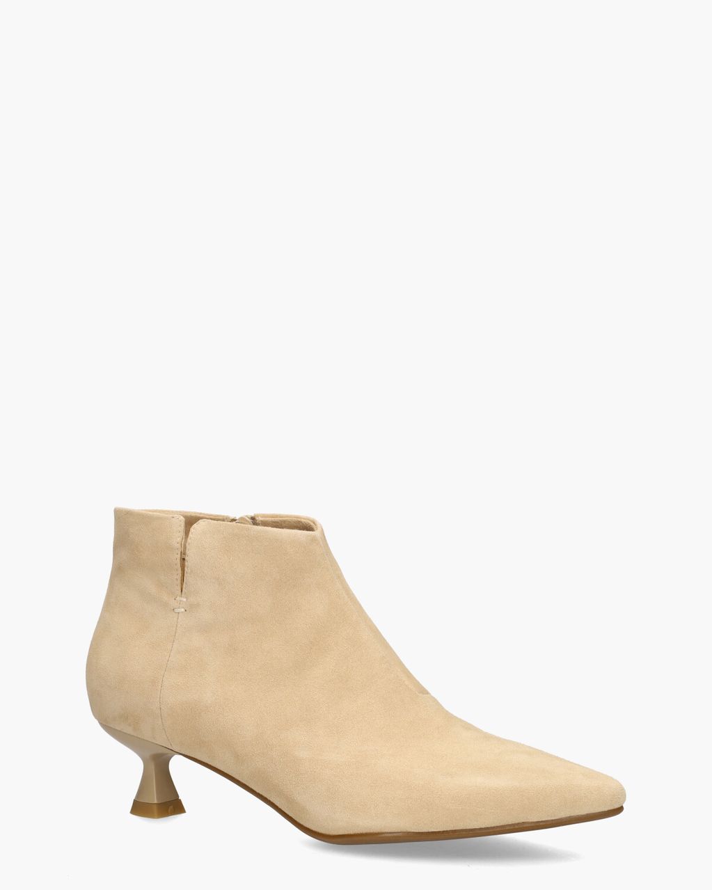 Di Lauro Raquel Beige Dames Enkelboots