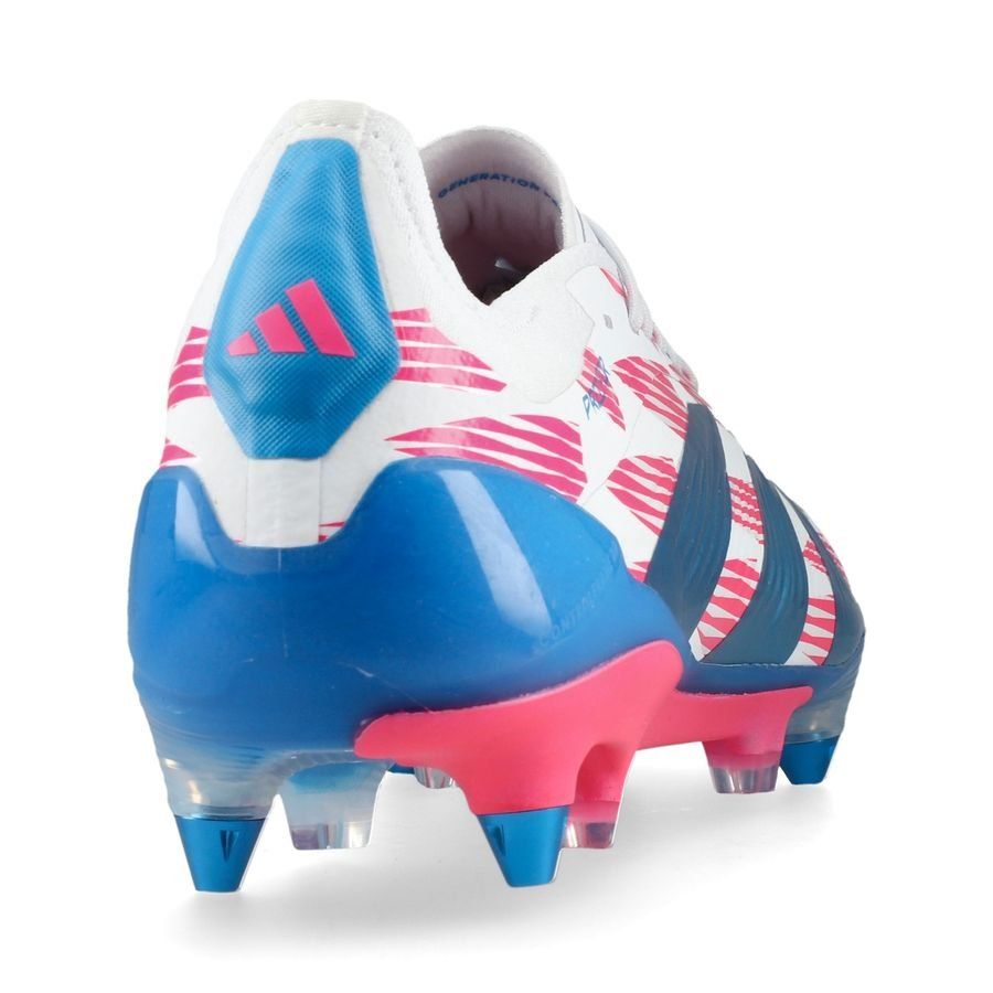 adidas Predator Elite SG Reemergence - Blanc/Bleu/Rose