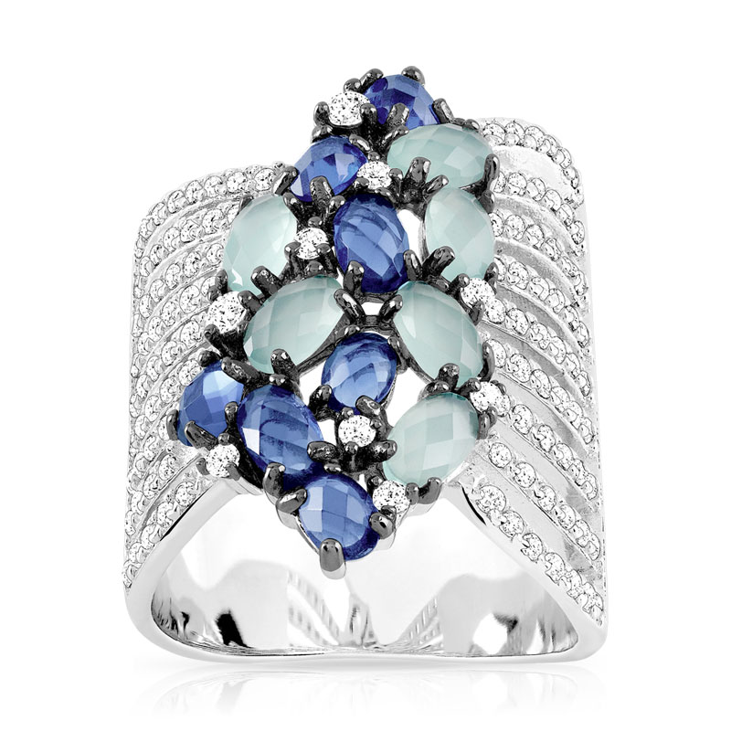 Bague argent 925 zirconia
