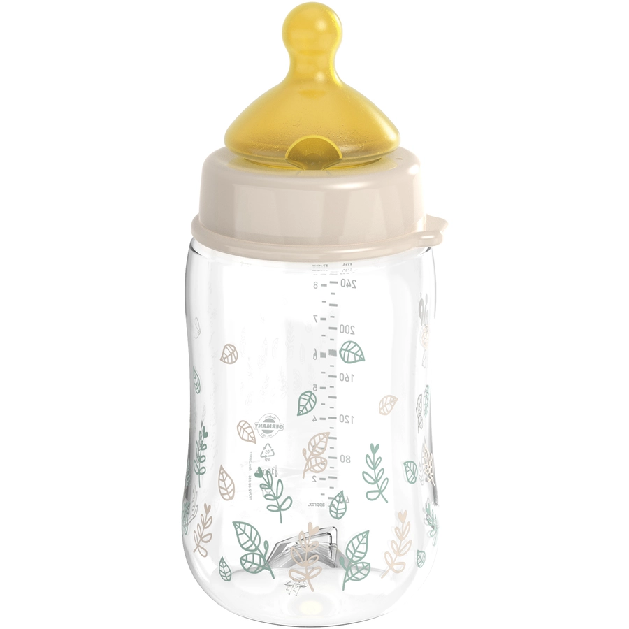 nip® Weithalsflasche Cherry Green Girl, 260ml aus PP