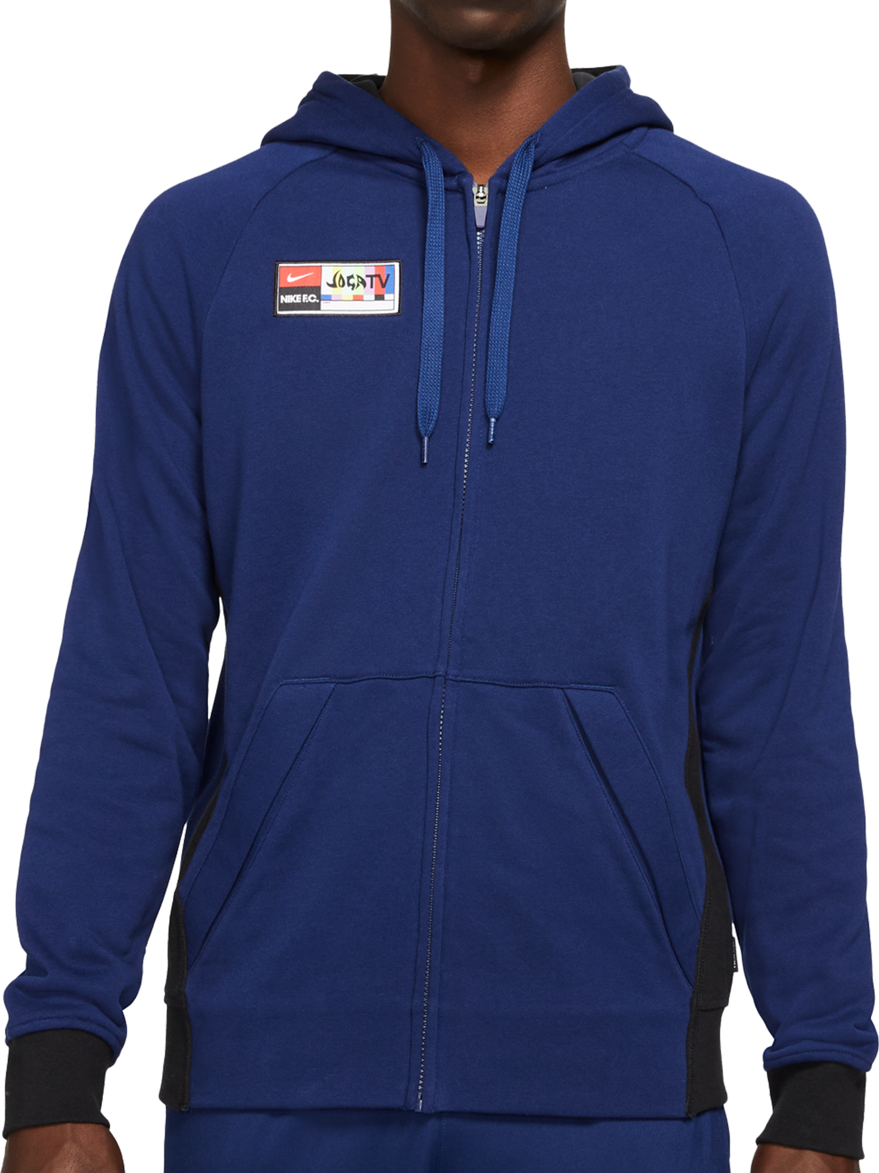 Nike F.C. Joga Bonito Kapuzenjacke Blau F492