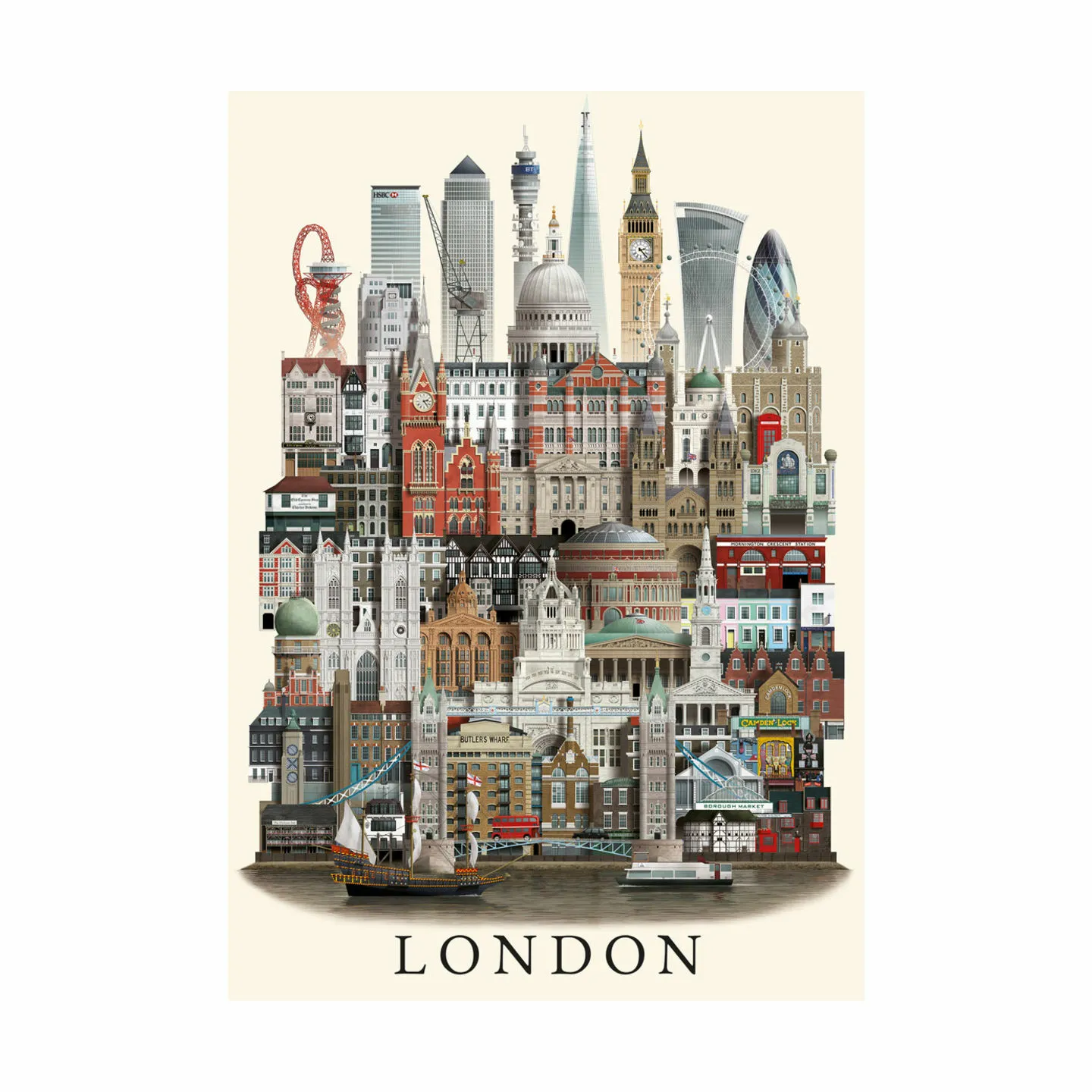 Martin Schwartz Plakat London