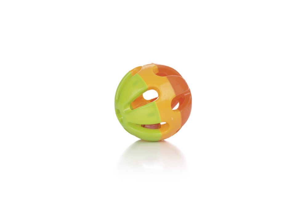 Beeztees Wiggle Bal Plastic - Knaagdierspeelgoed - Multicolor - 24x8x8 cm