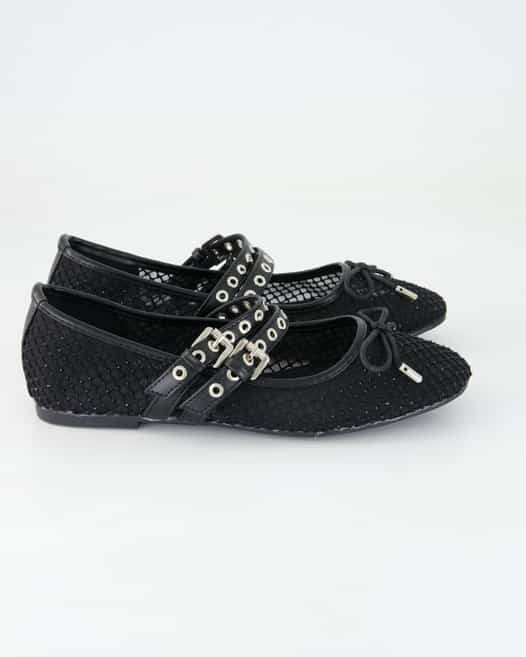 Andrea Puccini AP H-L53 Ballerinas in Schwarz