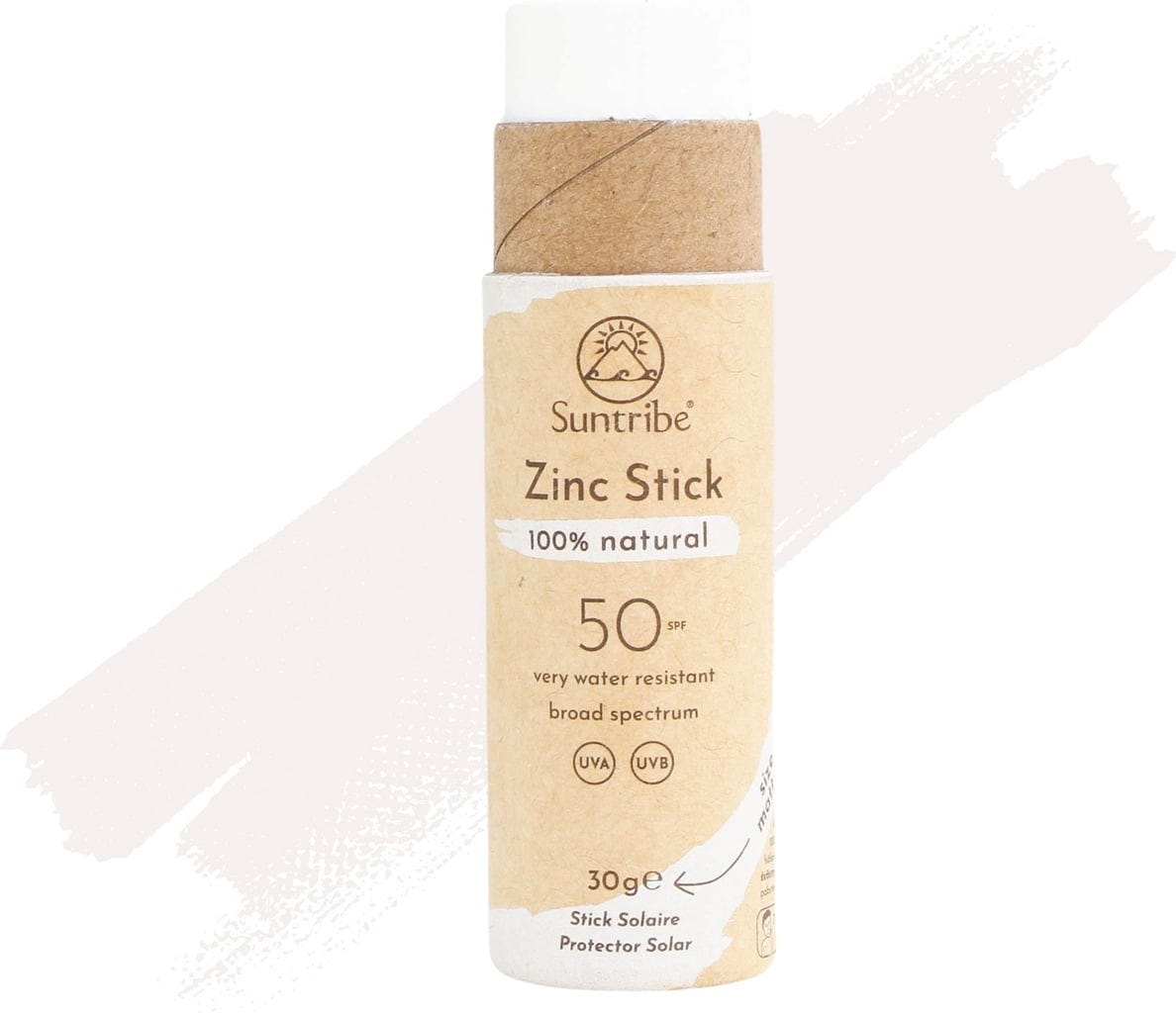 Suntribe  Zinc Stick LSF 50, original white (30 g)