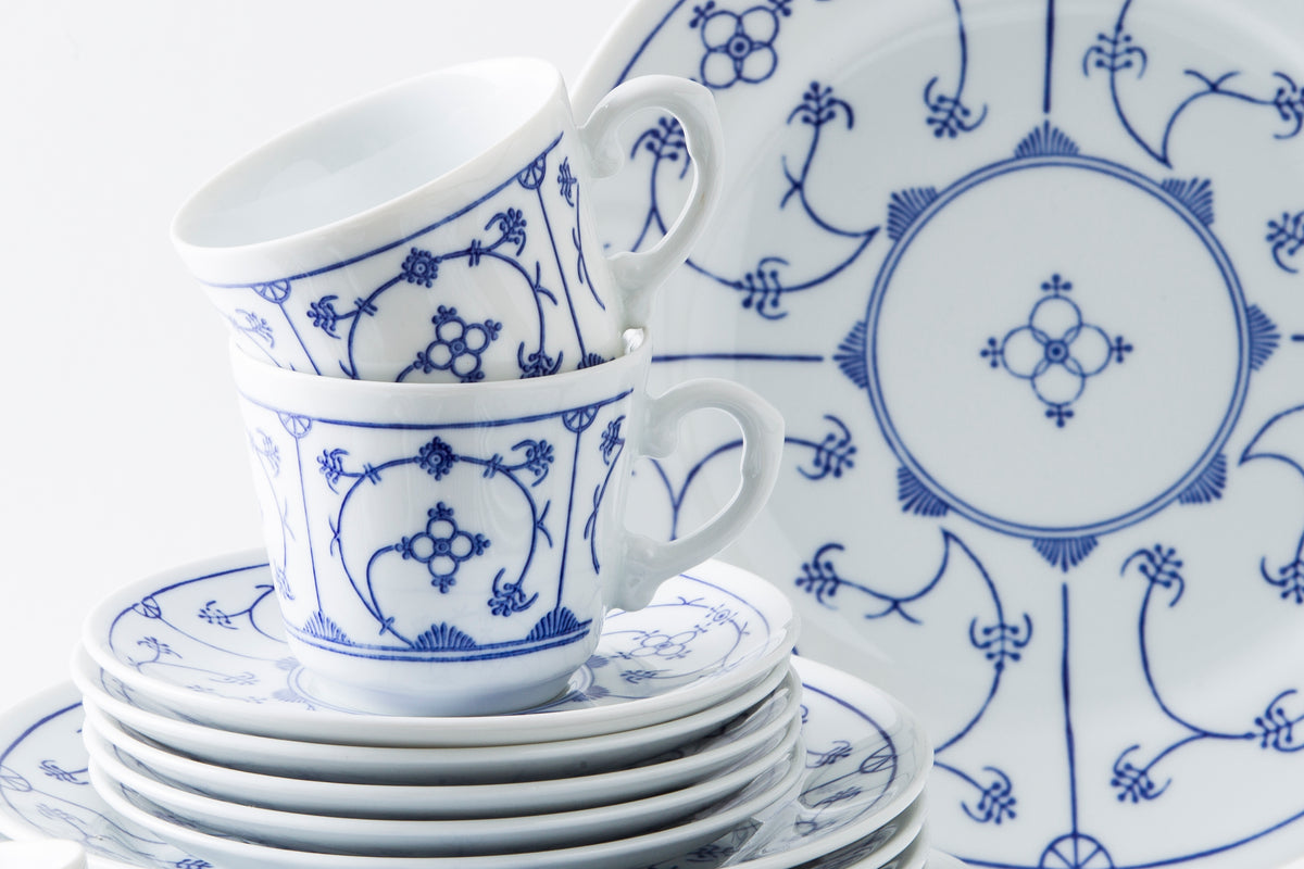 KAHLA Blau Saks Kombiservice 30tlg. Blau Saks
