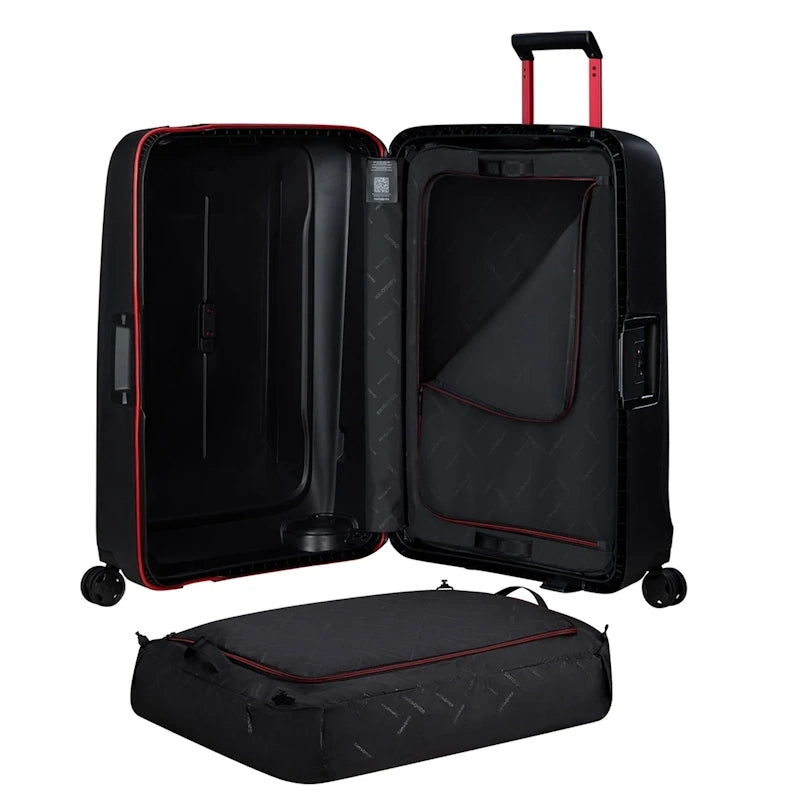 Samsonite Essens Spinner Trolley 75 Charcoal Red