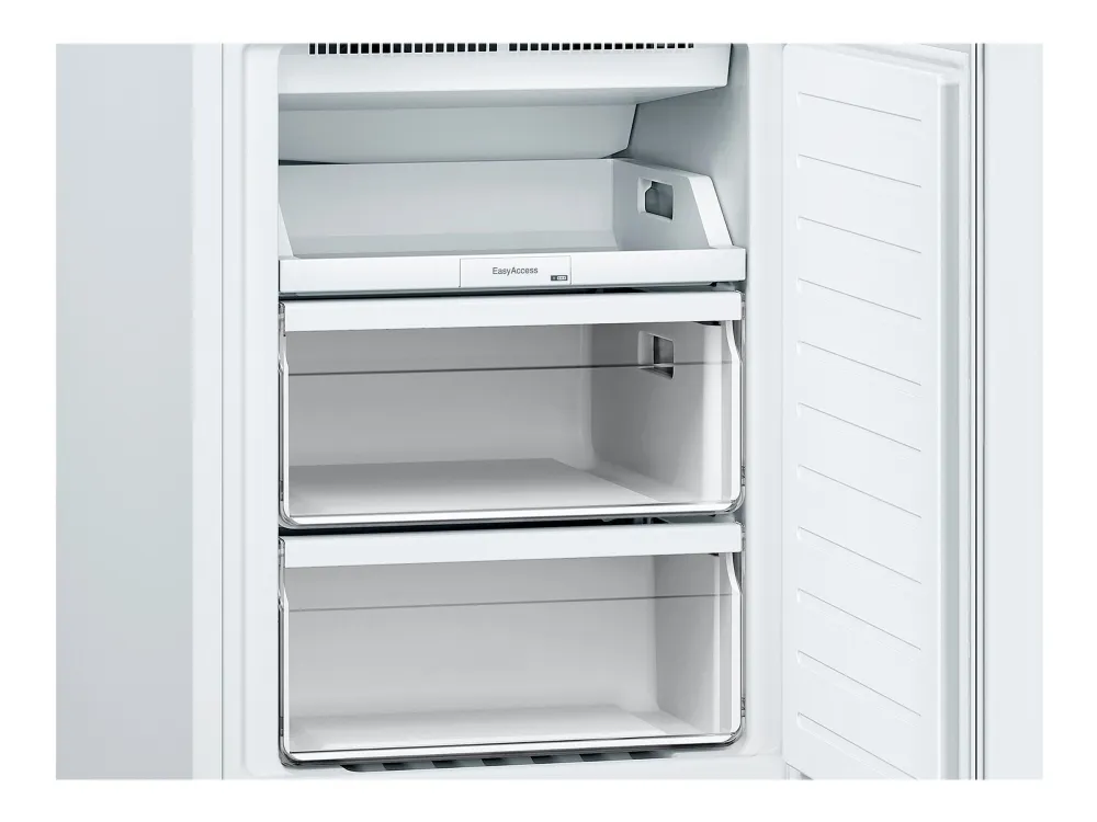 Bosch Serie | 2 KGN33NWEB - Køleskab/fryser - bund-fryser - fritstående - bredde: 60 cm - dybde: 66 cm - højde: 176 cm - 282 liter - Klasse E - hvid