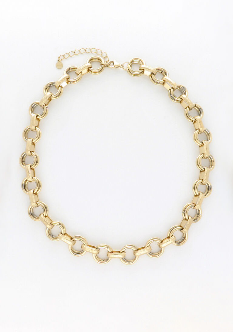 NOTRE-V gouden notre-v ketting omss23-010