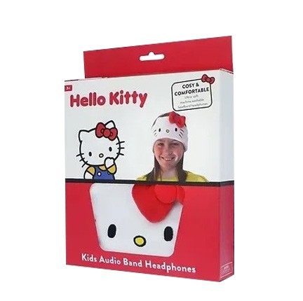 OTL - Kids Audio band hovedtelefoner - Hello Kitty