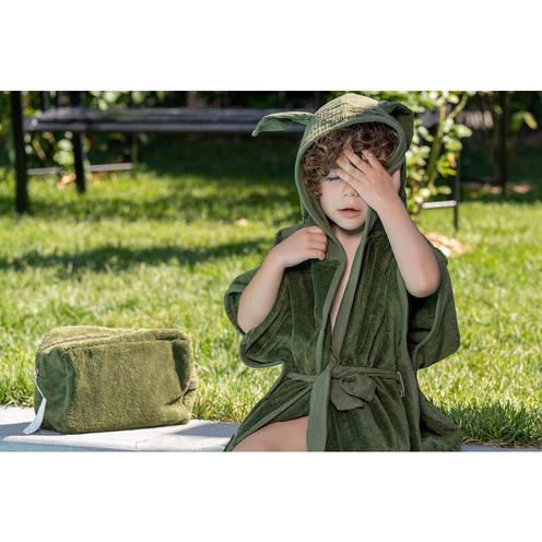 Peignoir bambou et gaze de coton Fougère - BB&CO