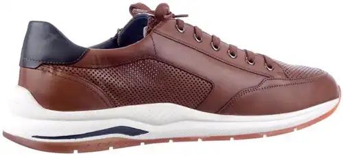 Sioux cognac 10441 Turibio-719-J - maat 12.5 veterschoen cognac - maat 12.5 Calandschoen