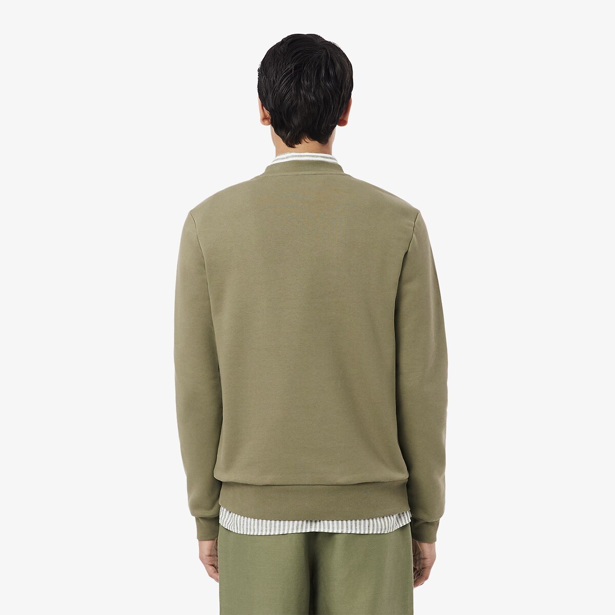 LACOSTE<br>Suéter de gola redonda