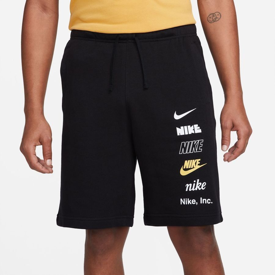 Nike Short Club Fleece French Terry - Noir