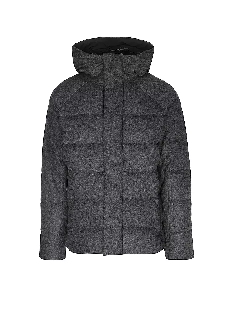 BELSTAFF Daunensteppjacke APEX grau