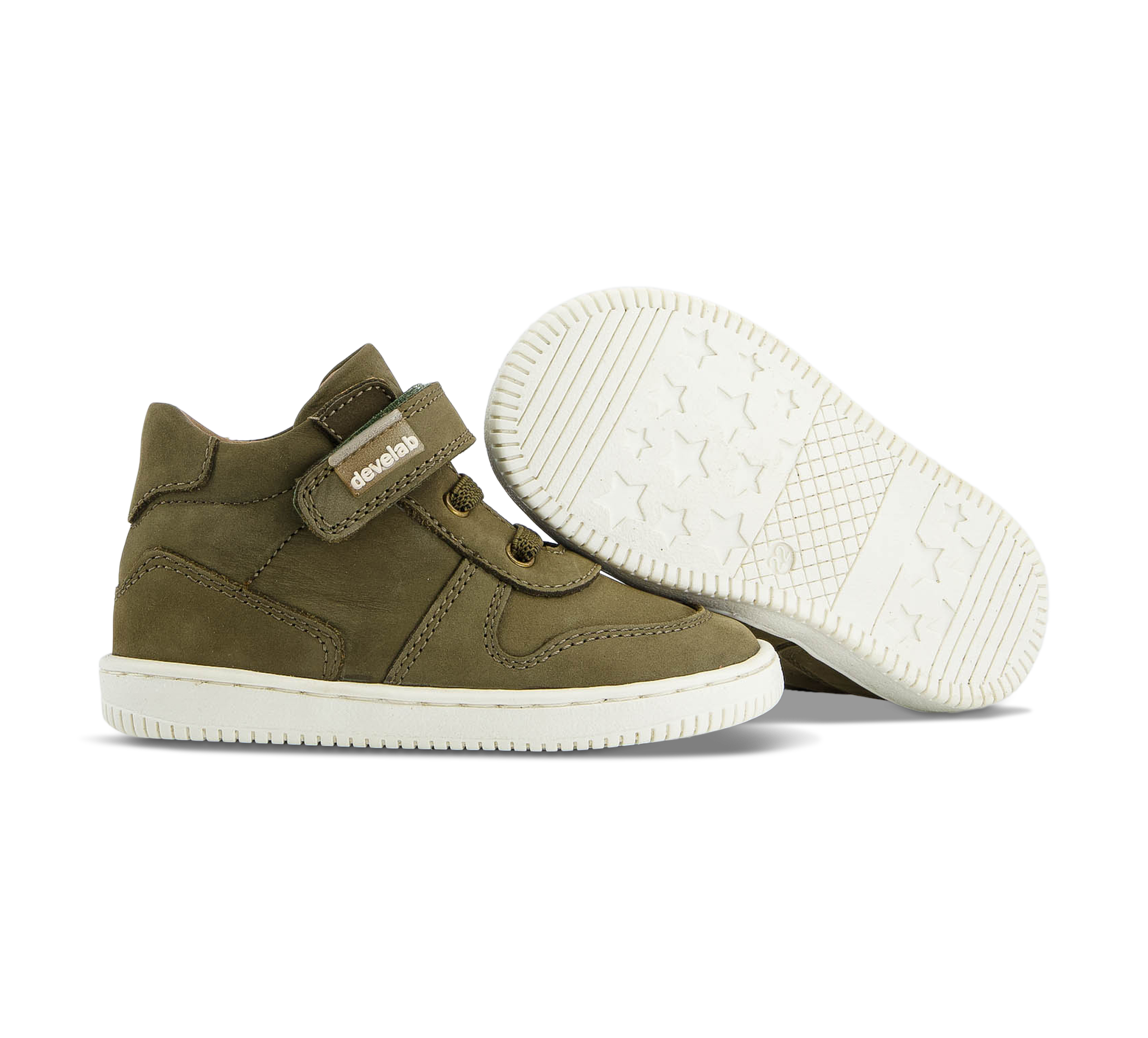 Develab First Step Midcut Sneaker grün