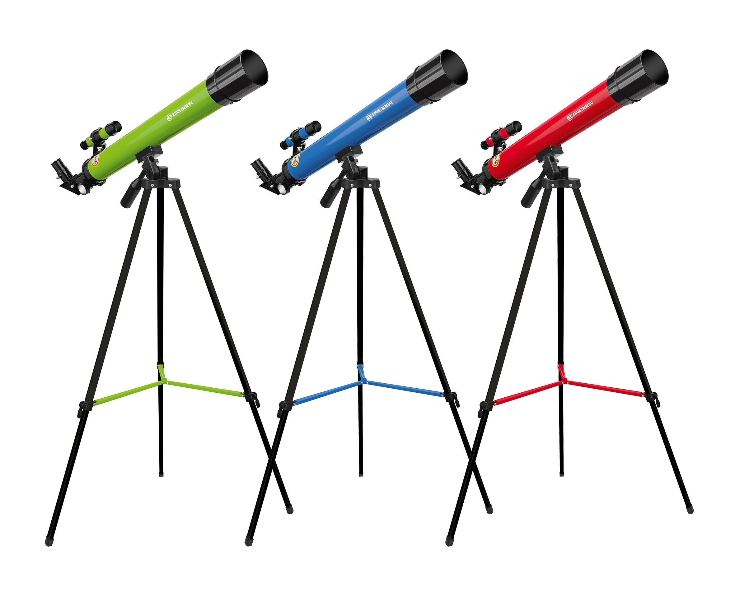 BRESSER JUNIOR Linsenteleskop 45/600 AZ Farbe: rot