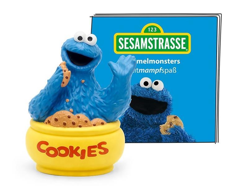Tonies Hörbuch Sesamstrasse Krümelmonsters Mitmampfspass Hörspiel mit Liedern