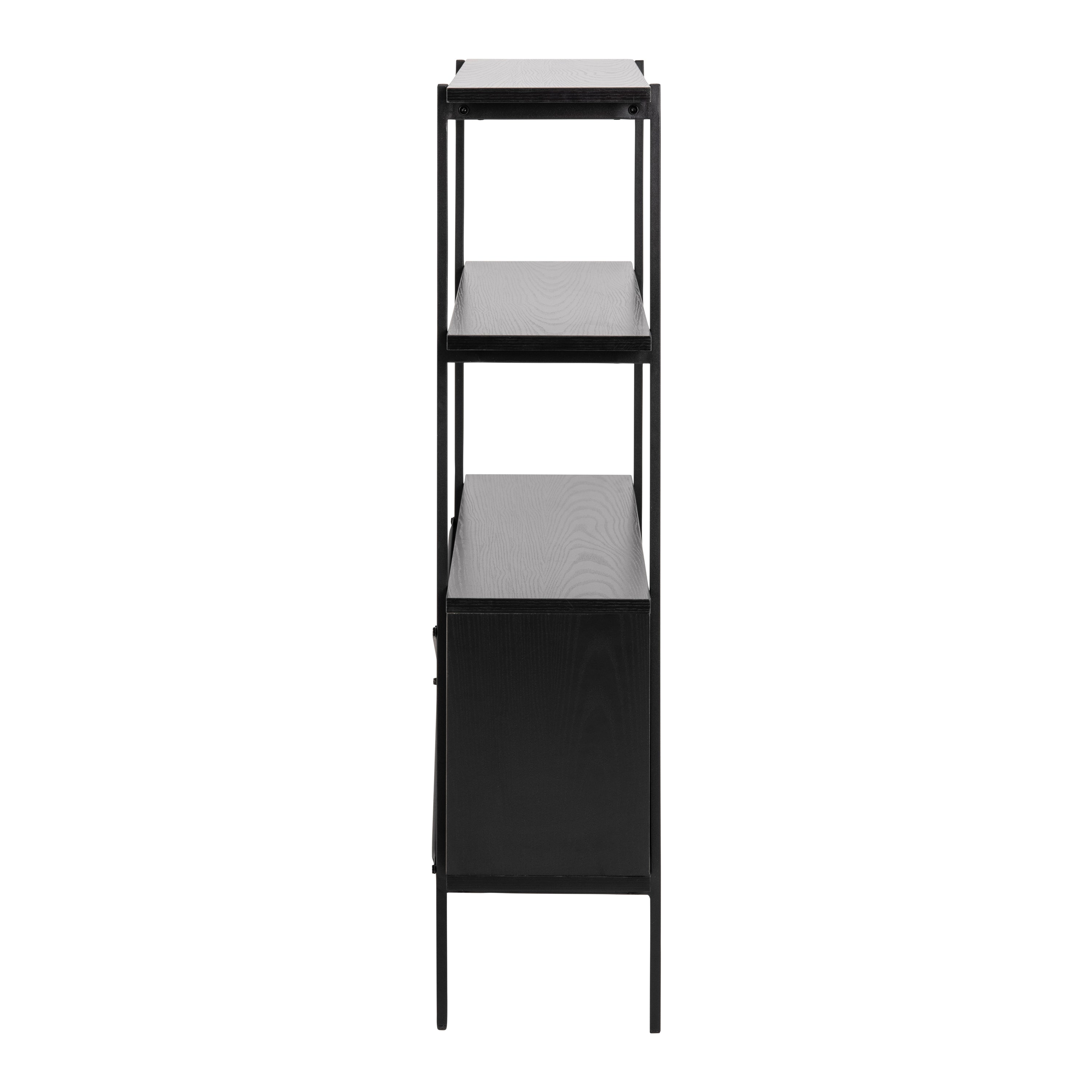 by fonQ basic Sleek Wandkast - Ash Black