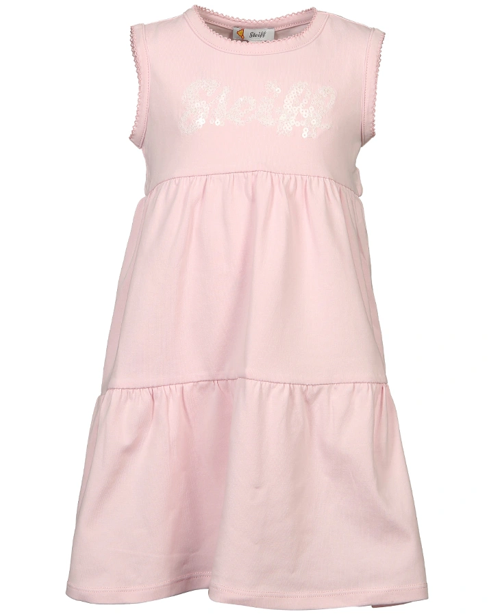 Träger-Kleid HELLO SUMMER – VOLANTS in rosa