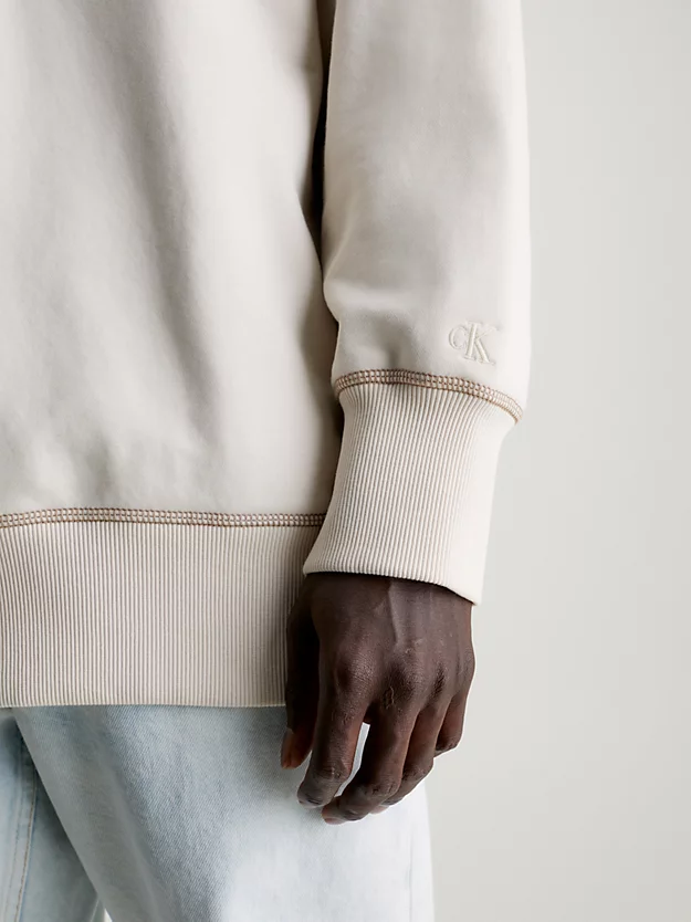 Moletom oversized com monograma