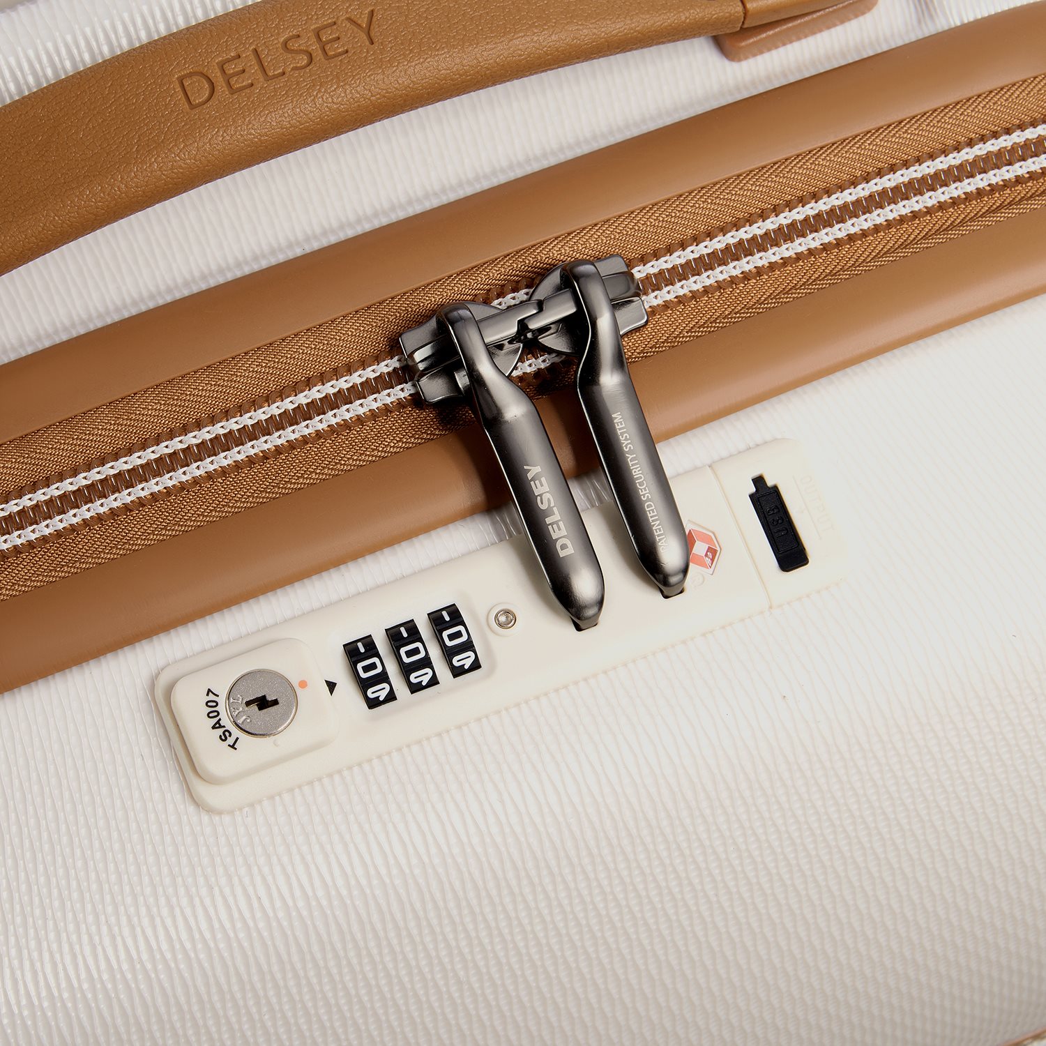 Delsey Chatelet Air 2.0 4 Wheel Cabin Trolley 55/35 angora