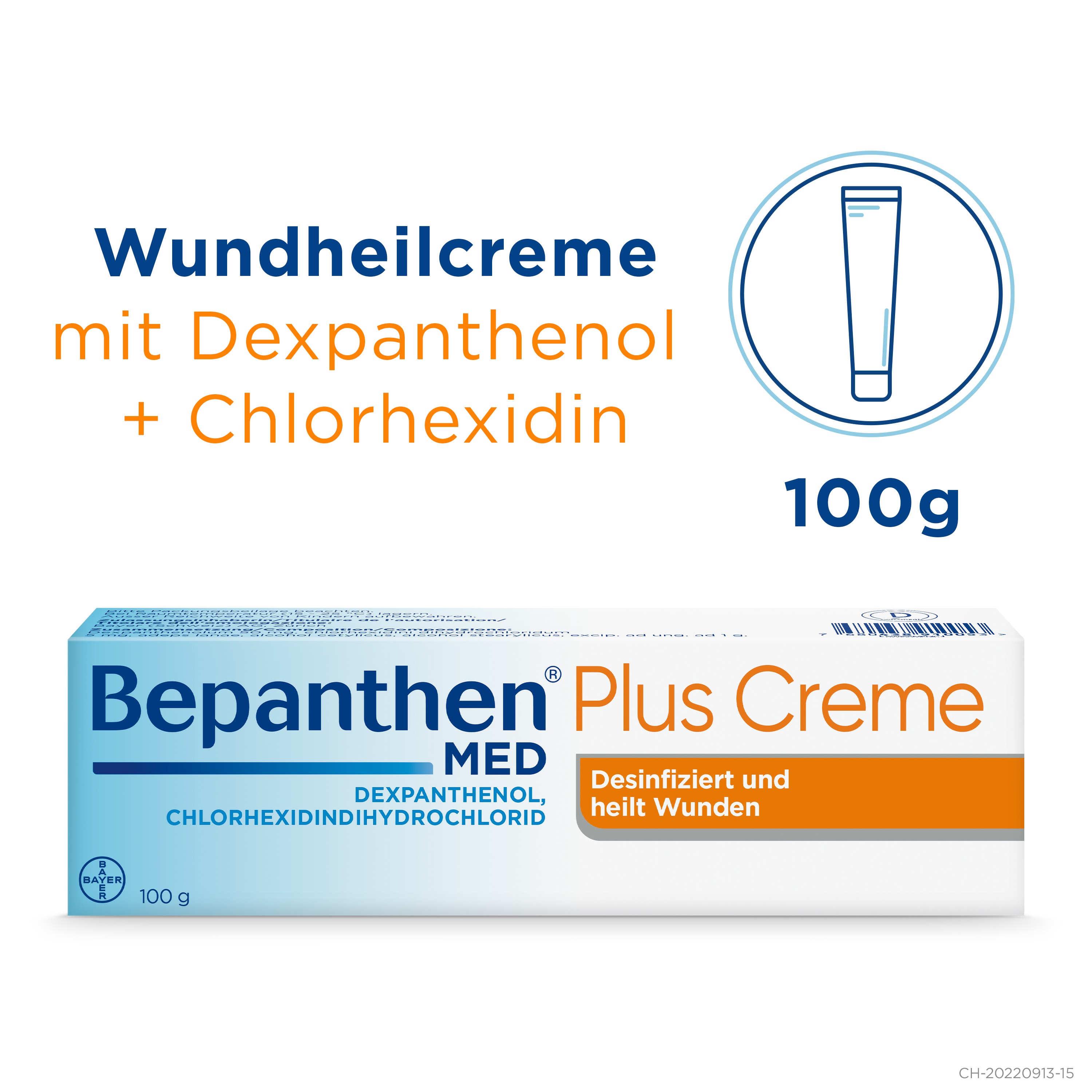 BEPANTHEN MED Plus Creme<br>100 g, Tube, Creme